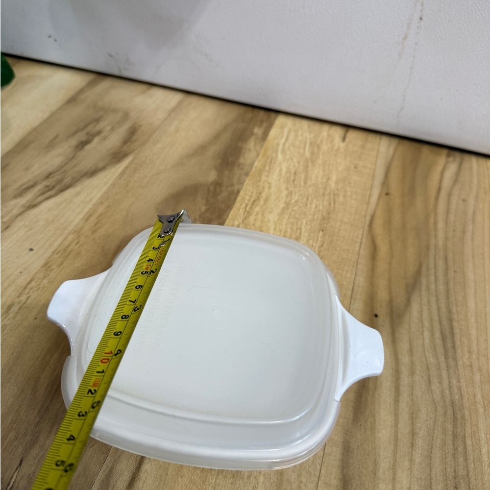 Corningware White Petite Pan with Blue Design - Picture 10 of 13